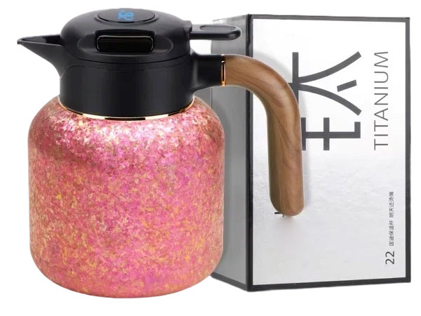 titanium tea pot for sale
